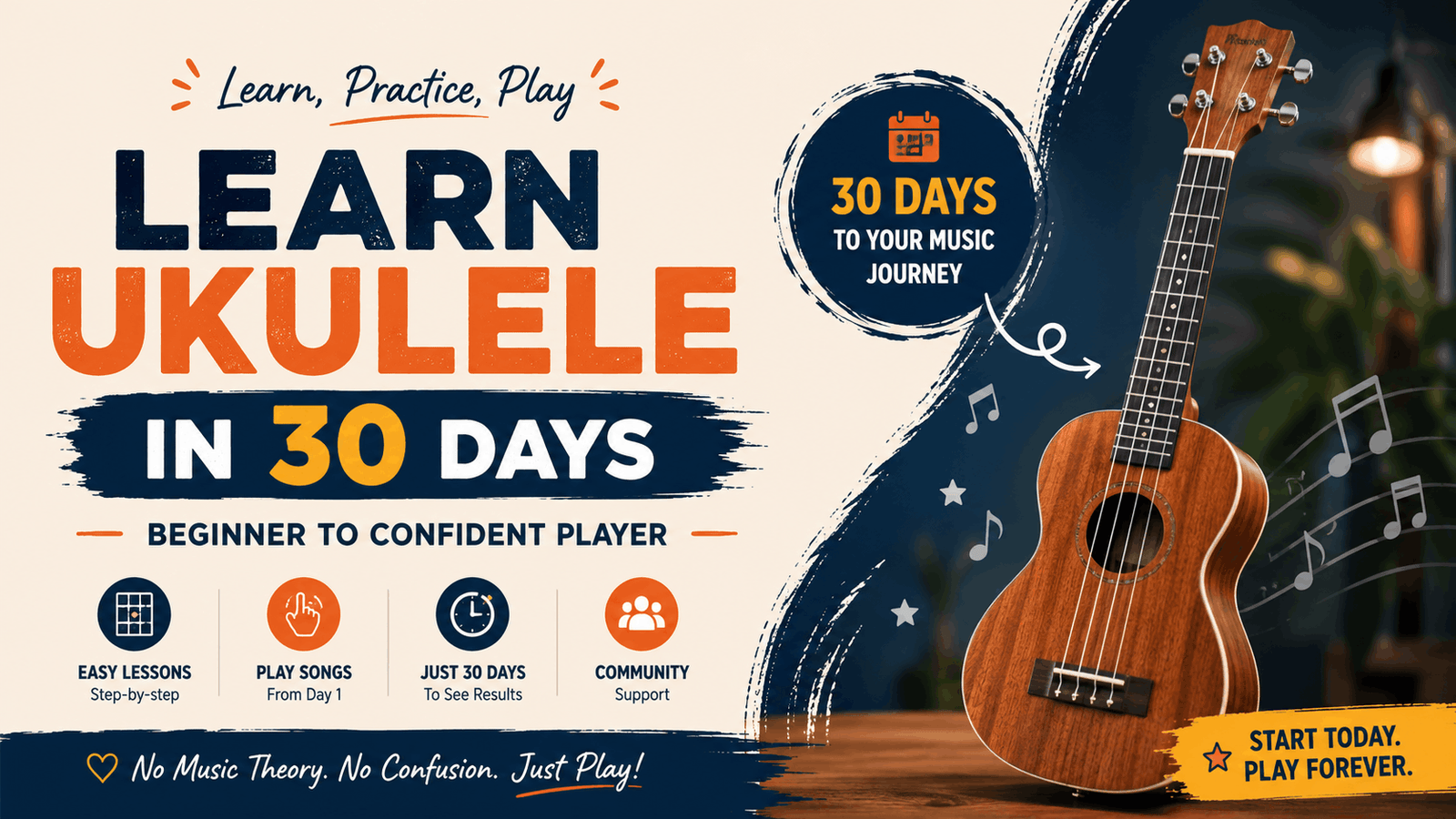 Learn Ukulele in 30 Days